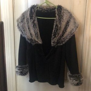 Vintage Wilson leather suede coat